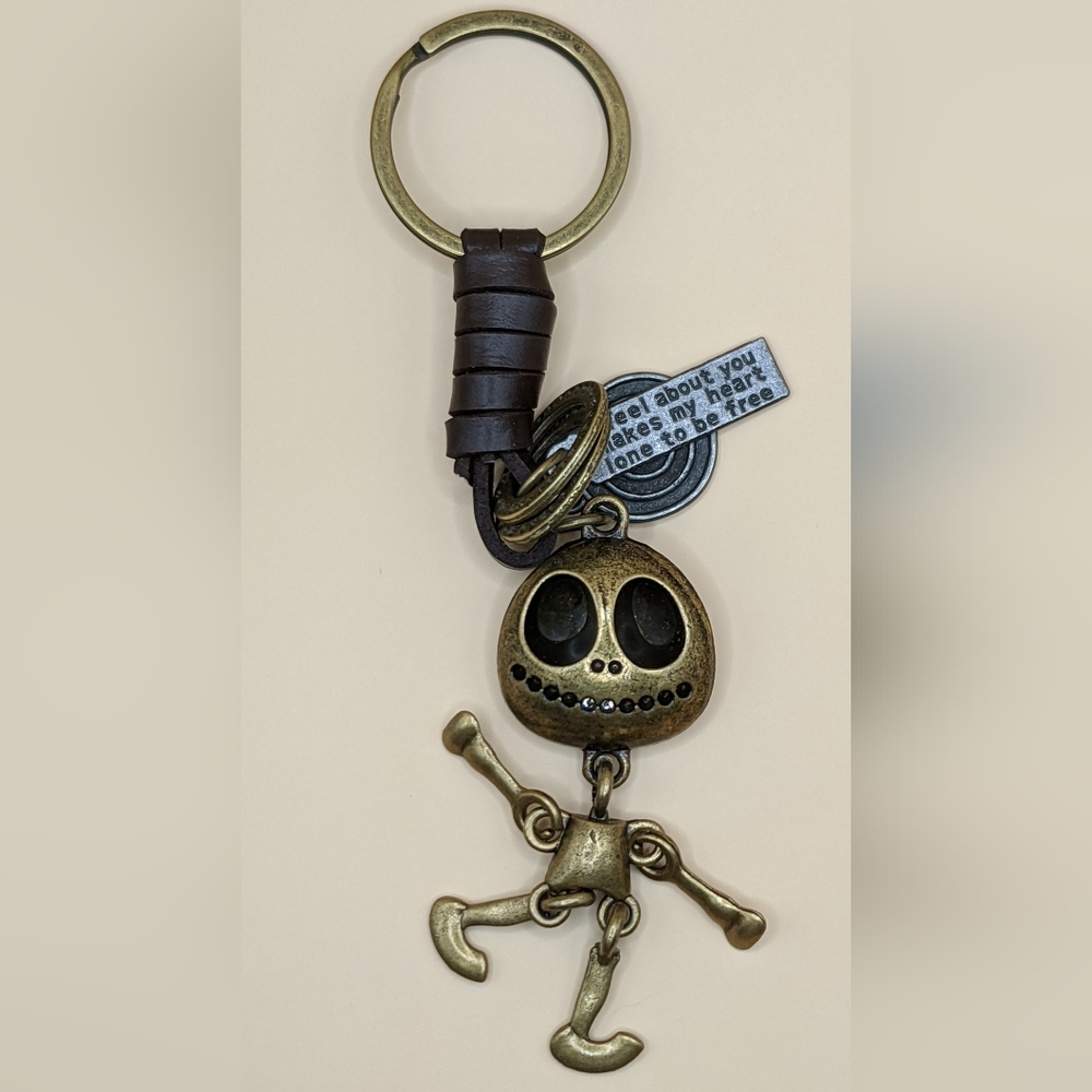 The Nightmare Before Christmas 🎄 Vintage look keychain - Jack Skellington - Picture 3 of 5